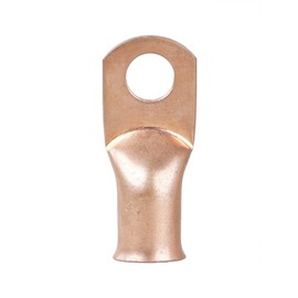 10pcs 2/0 AWG 1/2" Stud Heavy Duty Copper Wire Lugs Ring Terminals Battery Cable Ends