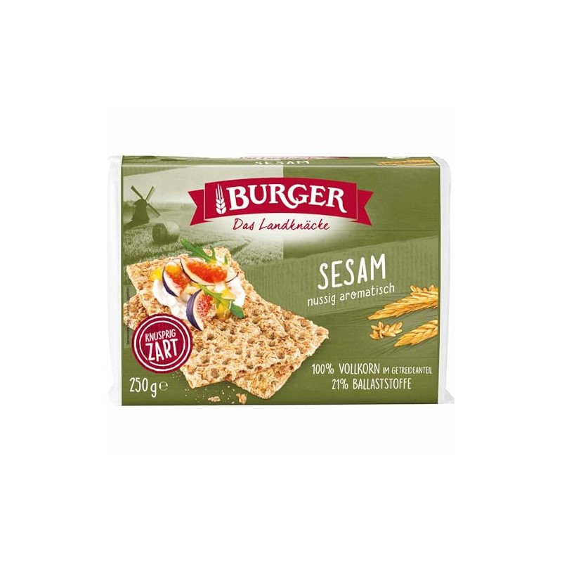 usy Bundle for Burger the Landknäcke Sesame Nutty Aromatic (250