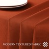 Softalker Fall Rectangle Weaved Texture Tablecloth,Jacquard Waterproof Wipeable Stain Resistant