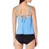 BCA by Rebecca Virtue Tankini para Mujer, Peri, L