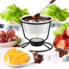 Rossesay 40 Pcs Ceramic Butter Warmers for Seafood Set 4.7oz