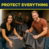 Padded XL Moving Blankets, 6 Pack, Heavy Duty, Eco-Friendly Pads