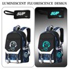 RM Family - Mochila luminosa para niños, 15.6 pulgadas con