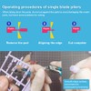 stedi 5-inch Model Nipper, with Ultra-Thin Single-Edge and Blade Case