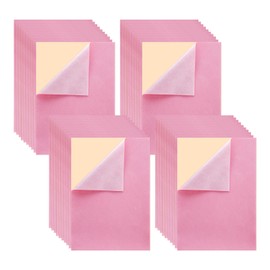 Mesheshe 40PCS Self Adhesive Felt, DIY Self Adhesive Fabric for Art & Crafts, Peel and Stick Felt for Drawer/Jewelry Box Felt Liner, A4 Size (8.3/inch x 11.8/inch, Pink) MSS23-XH-40PCSA4-Pink