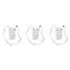 3Pcs Water Bottle Holder Carrier with Adjustable Shoulder Strap Bag