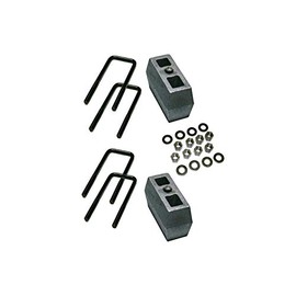 RealTruck Superlift 4" Block Kit for GM 2500 | Rear Lift Blocks, U-Bolts, & Hardware | 3449 | Fits 1988-1998 GM 2500 4WD