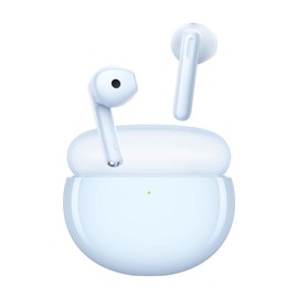 OPPO Enco Air3i True Wireless, 35 Hours Runtime, Driver 13.4 mm, Bluetooth 5.3, Range 10 m, Touch Control, Noise Cancelling IA, Android and iOS, IPX4, [Italian Version], Blue