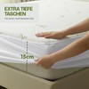 Waterproof Viscose Mattress Protector 100 x 200 x 30 cm,