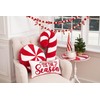 GALLERIE II Candy Cane Garland Red
