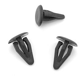 VVO Fasteners- Black Plastic Engine Undertray Clips for Volkswagen Golf, Jetta, Polo, (Pack of 10)