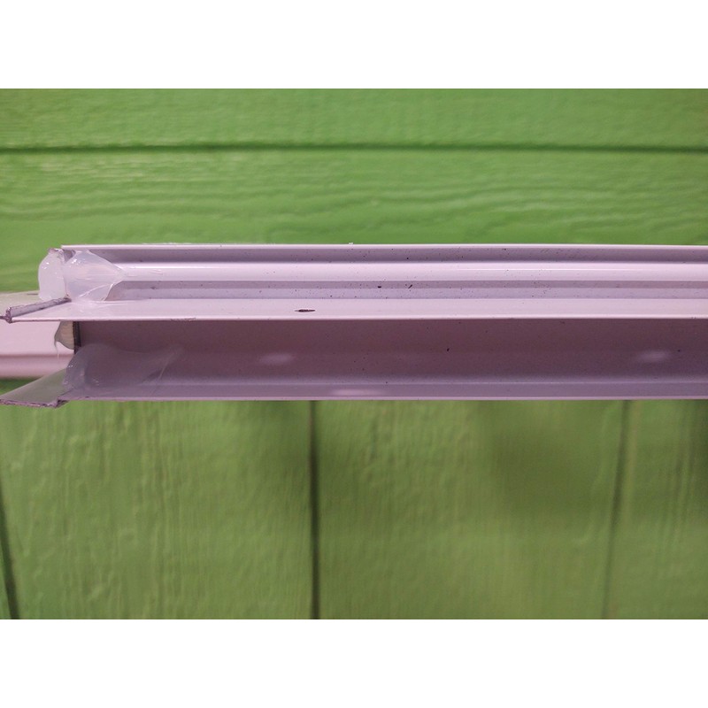 Shed Windows 14 x 21 White/Brown J-Lap Mount (Brown)