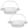 Pack of 2 Sink Strainers, Stainless Steel Kitchen Sink Strainer