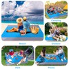 OUGEP Beach Blanket Sandproof, Large Picnic Blanket Waterproof for 6-10