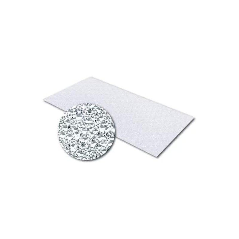 KastLite Clear Acrylic Cracked Ice Lighting Panel - 23.75" x