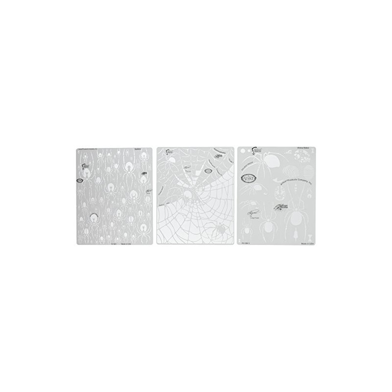 Iwata-Medea Artool Freehand Airbrush Templates, Spiderz Template Set