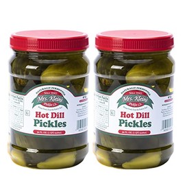 Mrs. Kleins Hot Pickles 2 x 32 oz