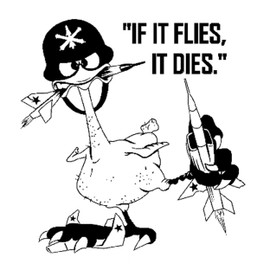 Dan's Decals If It Flies It Dies Decal, Oozlefinch Sticker, Air Defense Artillery Stickers, SGT. Melissa (H 9 x L 9 Inches, Black)