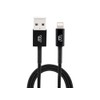 MOS Spring Lightning Cable Aluminum Heads, Spring Relief, Cotton Jacket,
