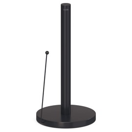 stardis Simply Kitchen Roll Holder Stainless Steel Matt Brushed Roll Holder Stable and Durable Paper Roll Holder (Black)