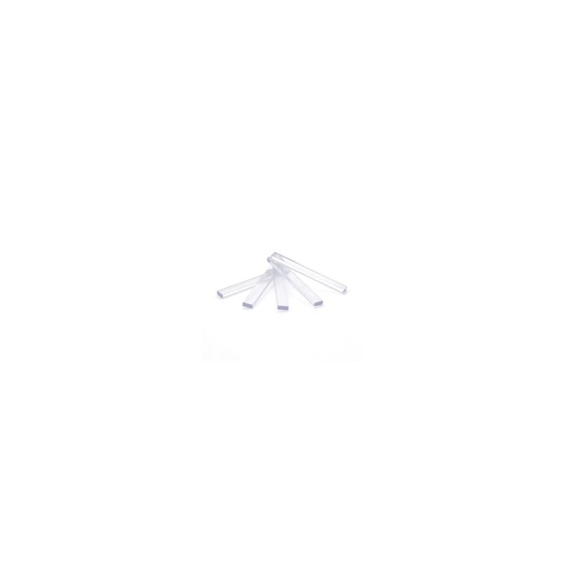 CRL Clear 1/8" x 1/4" x 2" Plastic Setting Blocks