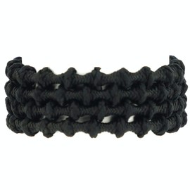 Xtenex Lacets Pour Chaussures Enfant (Pointure < 35), Unisex Children's Shoe Laces, Black (Noir/Noir), 50 cm