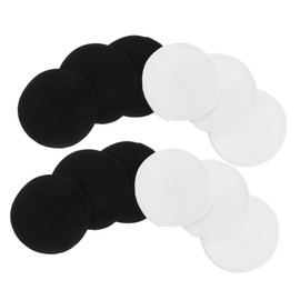 FOMIYES 20PCS Reusable Fiber Makeup Remover Pads Soft Dual Sided Rounds for Comprehensive Facial Cleansing Washable and Skin Friendly for All Skin Types