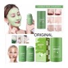 Mask Mascarilla Té Verde Elimina Acné Puntos Negros Piel Grasa