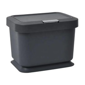 Dullrout 5L Modern Kitchen Compost Bin - Odour-Proof Indoor Kitchen Waste Container, Dishwasher Safe, Easy Clean Design