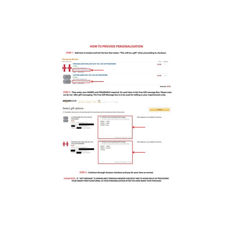 Personalisierter Serbia Hundemarke Auto Lufterfrischer