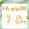 Greenery Baby Shower Decorations, Oh Baby Banner, Tissue, Paper Lanterns,
