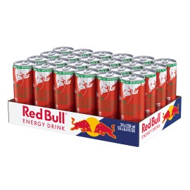 Red Bull Energy Drink, Watermelon, 8.4 Fl Oz, 24-Count