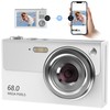Ocakuiter Digital Camera,4K Kids Camera,16X Zoom,Point and Shoot Digital Camera