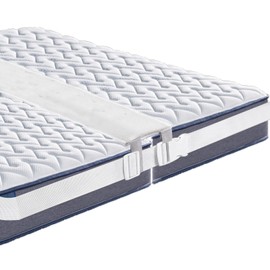 Love Bridge for Mattresses with 9.5 m Tie Down Strap, Mattress Connector, Mattress Gap Filler for Adjustable Beds, Bed Wedge for Mattresses 190-200 cm (200 x 30 cm)