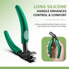 BALUCA Curved Head Toenail Clippers for Seniors for Thick Toenails,