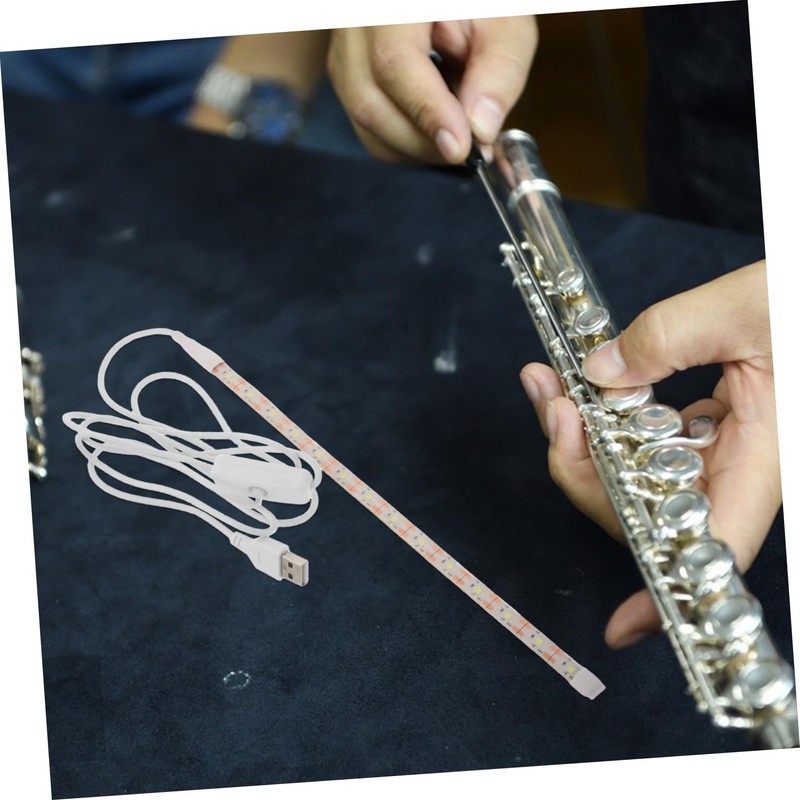 YARNOW High Brightness Saxophone Led Strip Flute Clarinet Leak Test