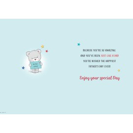 Father's Day Card Like A Dad - 9 x 6 inches - Regal Publishing