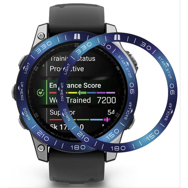 GIOPUEY Bezel Protective Cover Compatible with Garmin Fenix 8 47mm,