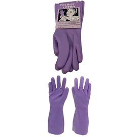 Star Kitchen & Home True Blues Ultra Lavender Household Cleaning Gloves (Medium)