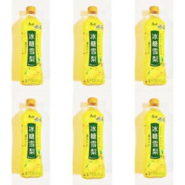 Chinese Pear Flavored Beverage, Sweet Snow Pear Drink, 16.9 Fl Oz,6 Bottles