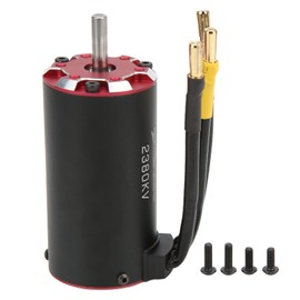 3670 2380KV 4 Pole Supersonic Brushless Motor with Temperature Sensor for 1/8 1/10 RC Car