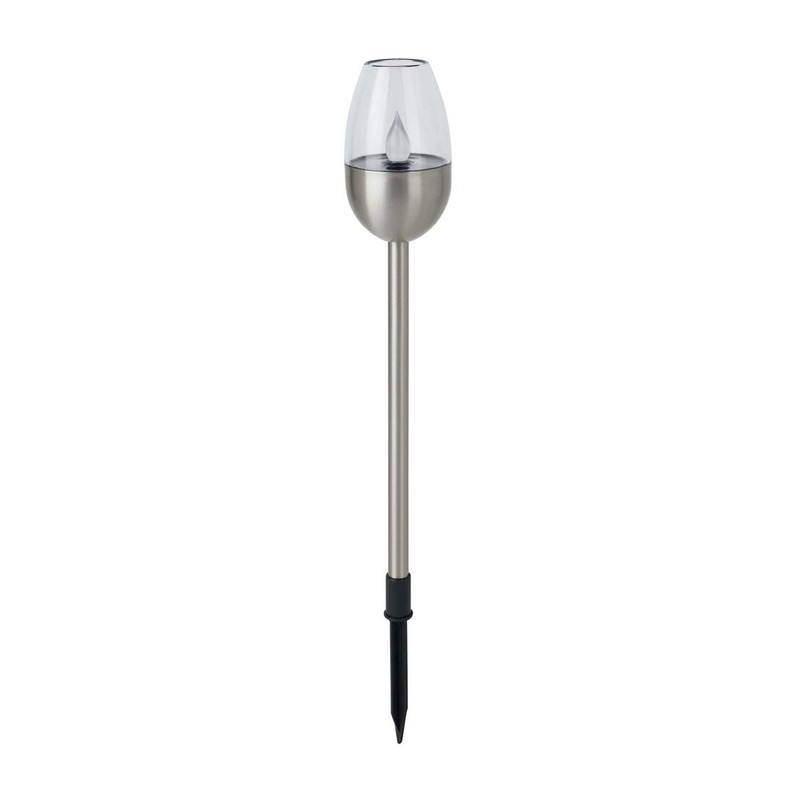 Dehner Flame Solar Light Set of 4 Diameter 6.1 cm