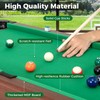 GYMAX Pool Table, 48 Inch Wooden Billiard Tables with 16