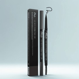 BIA Last Auto Eyebrow Pencil Slim 0.06g, S1 Charcoal S, 2 pcs. / 삐아 라스트 오토 아이브로우 펜슬 슬림 0.06g, S1차콜S, 2개