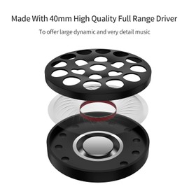 Soundmagic P22 Wired On Ear Headphones No Microphone HiFi Stereo Portable Headphone Lightweight and Foldable Comfortable Fit Noise Isolating White FD71190101