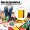 Trading Card Album, Scrapbook Cards, 4 Compartments, 20 Pages, 160