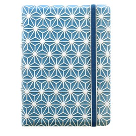 Filofax Impressions Pocket refillable Notebook - Blue/White