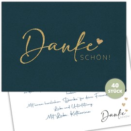 Eummel 40 Magical Thank You Cards on High-Quality Paper Thank You Cards Postcard Thank You Cards Thank You Cards Thank You Cards