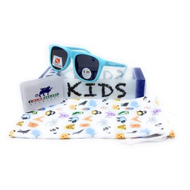 Polarized Baby Sunglasses - 100% UV400 Protection - Blue - One size