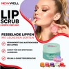 NEW WELL Lip Scrub Lip Scrub - Intensive Moisture, Vegan,
